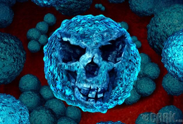 Антибиотикт тэсвэртэй үхлийн вируснууд
