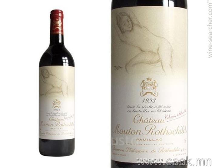 Chateau Mouton Rothschild (114.600 доллар)