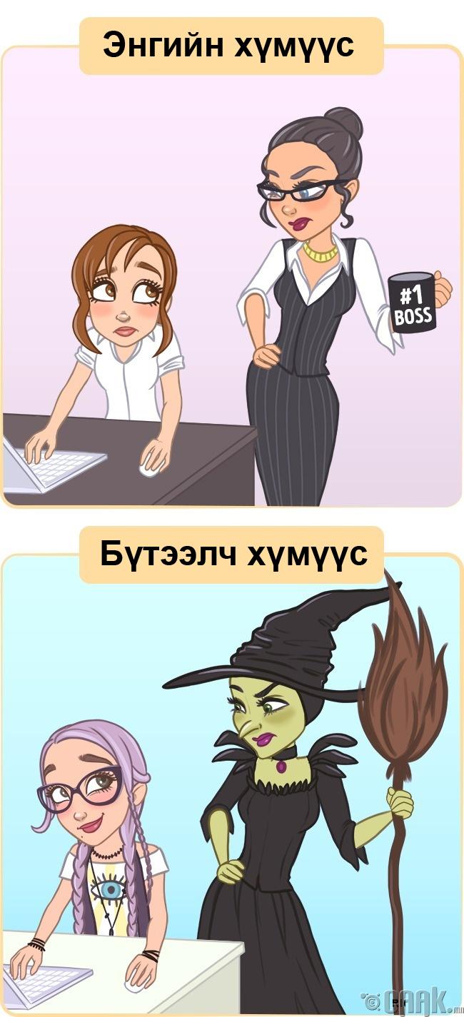 Тэд бусдыг харахдаа