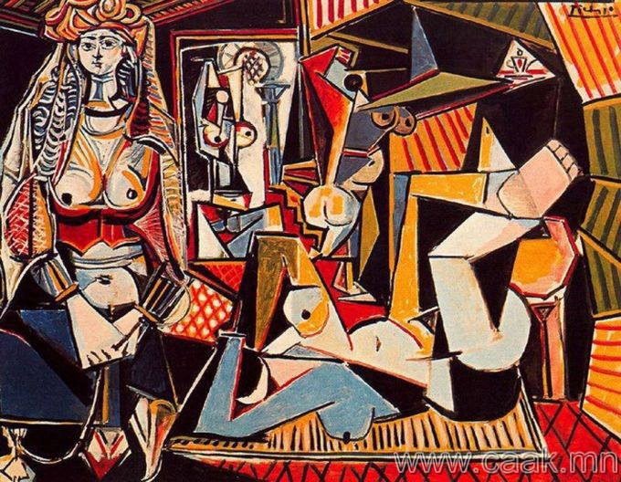 Пабло Пикассо, «Алжирын эмэгтэйчүүд », 1955
