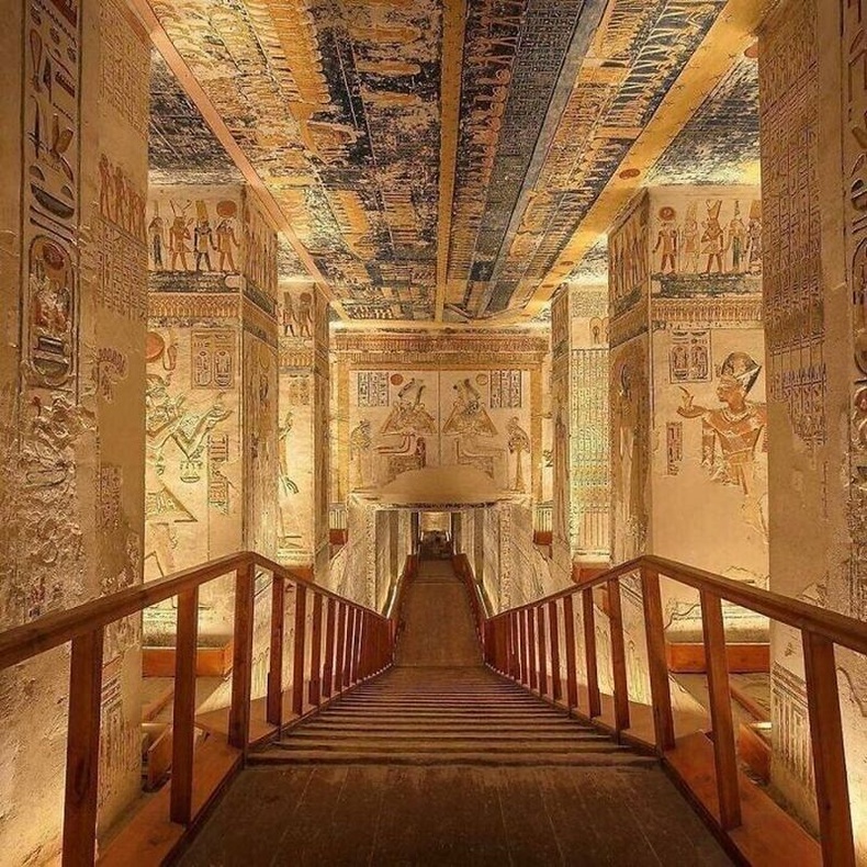 5-р Рамзес фараоны бунхан - Хаадын хөндий, Египет