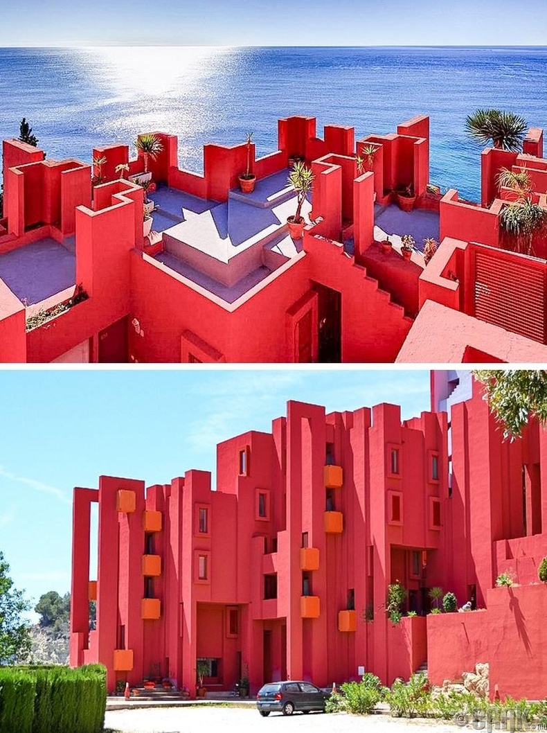 "La Muralla Roja" - Калпе, Испани