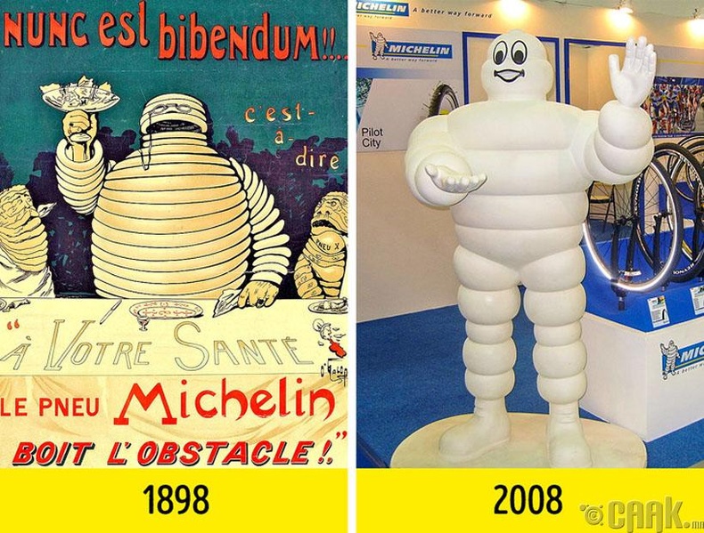 "Michelin"-ий хөвсгөр залуугийн нэрийг "Bibendum" гэдэг