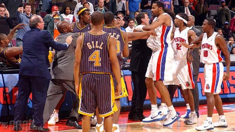 "Detroit Pistons" VS. "Indiana Pacers"