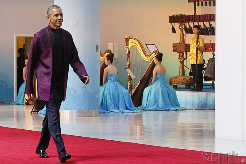 Барак Обама- Бээжинд болсон АПЕК-ийн чуулга уулзалт дээр, 2014 он