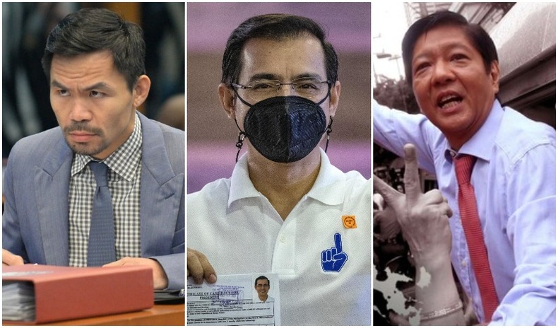 Дарангуйлагчийн хүү, боксчин, жүжигчин гурав Филиппиний ерөнхийлөгч болохоор өрсөлдөж байна