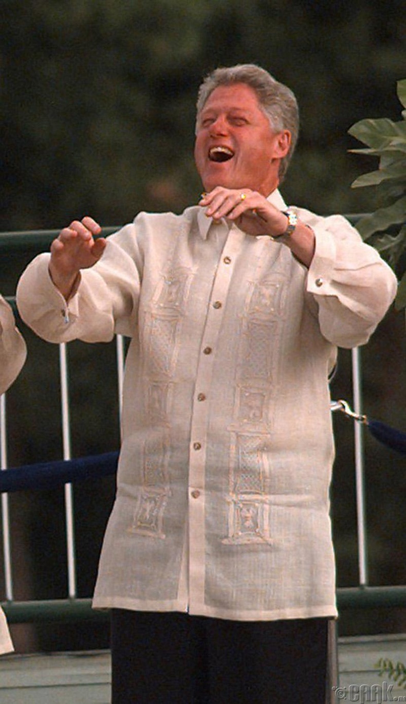 Билл Клинтон - Филиппинд болсон АПЕК-ийн дээд хэмжээний уулзалт дээр, 1996 он