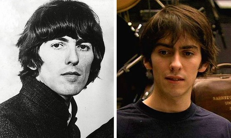 Жорж Харрисон (The Beatles) болон түүний хүү Дани Харрисон (George Harrison, Dhani Harrison)