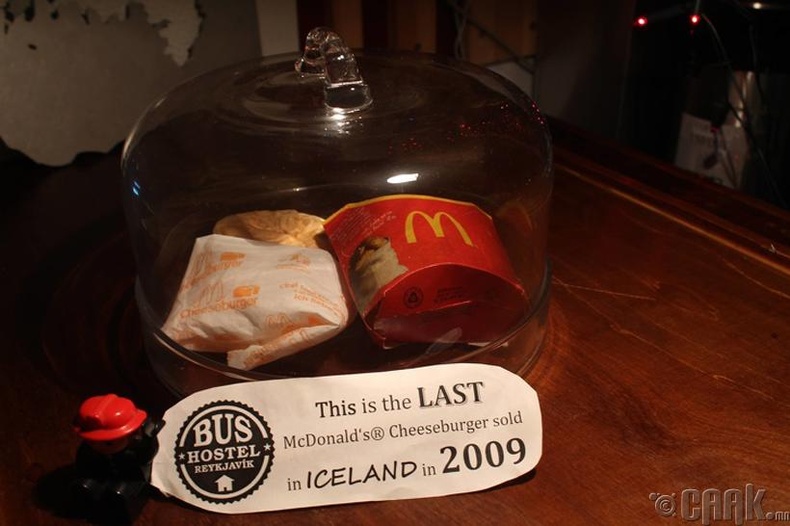 Исланд дахь "McDonalds"-ийн хамгийн сүүлчийн салбар 2009 онд хаагджээ