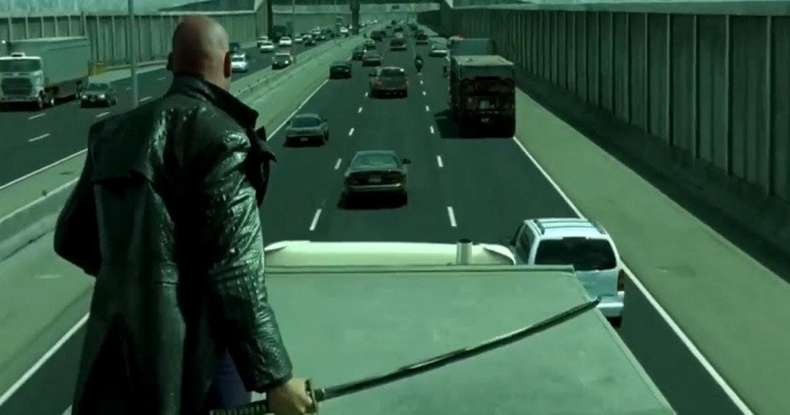 Хурдны замын хөөцөлдөөн, The Matrix Reloaded (2003)
