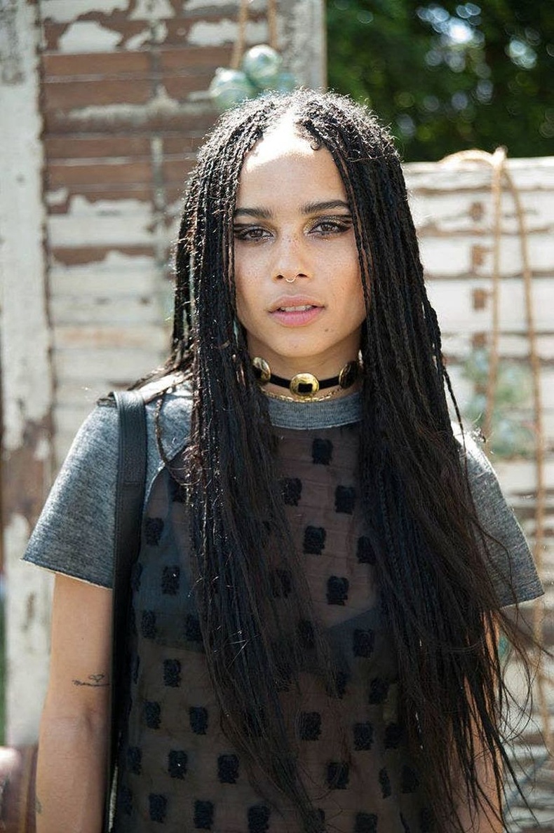 Түүний охин Зои Кравиц (Zoe Kravitz) ээжийнхээ насанд