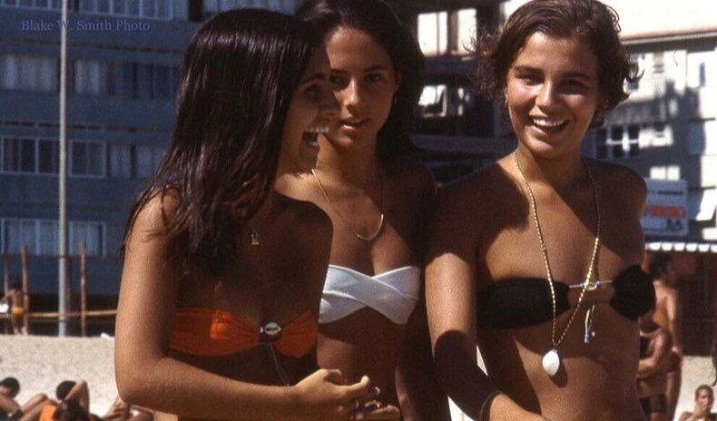 1970-аад оны Рио-де-Жанейро хотын далайн эрэг дээрх "халуухан" дүр зургууд
