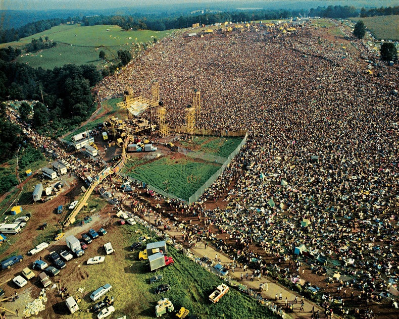 "Вүүдсток" хөгжмийн наадамд цугласан 400 мянган хүн, 1969 он