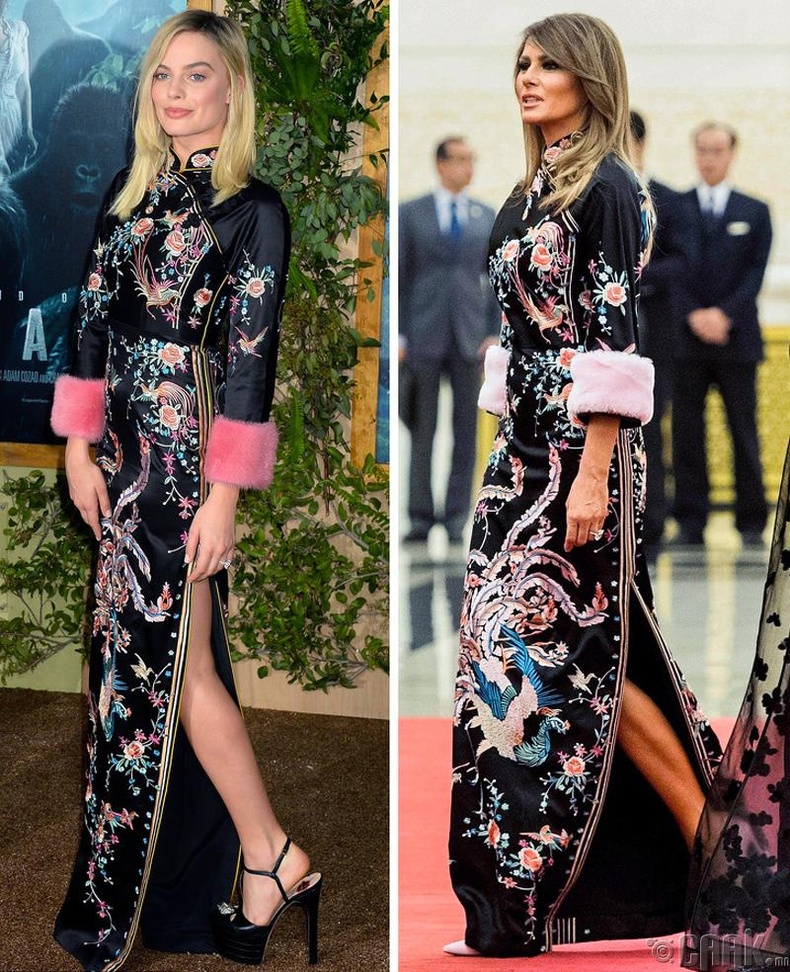 Марго Робби, Мелания Трамп (Margot Robbie, Melania Trump)