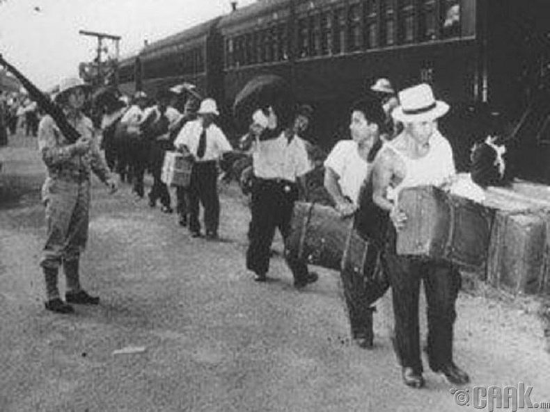 Перу улс япон иргэдийг Америкийн хорих лагер руу явуулсан аж