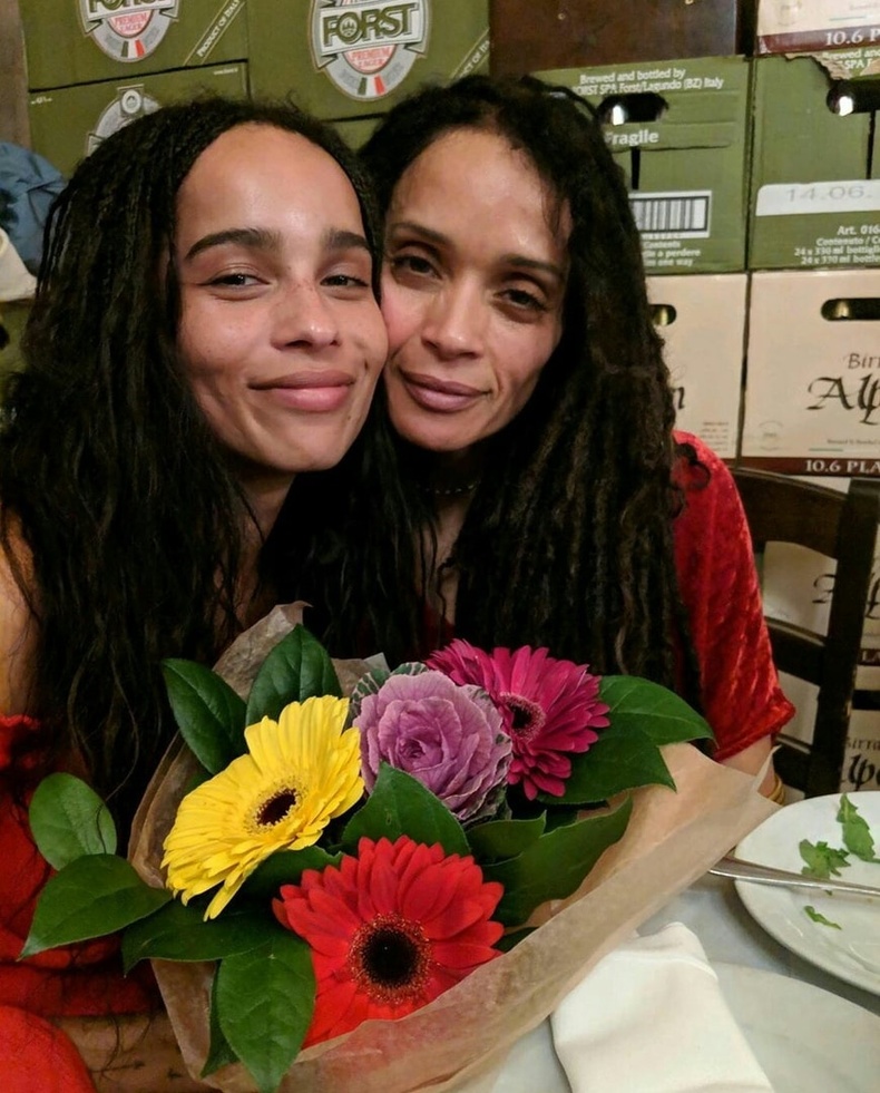 Зои Кравиц болон Лиза Боне (Zoë Kravitz, Lisa Bonet)