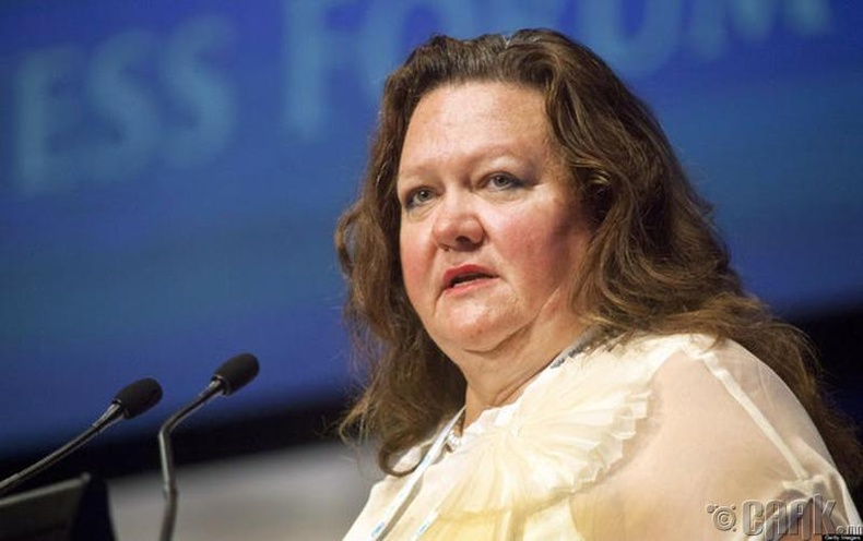 Жина РайнХарт (Gina Rinehart) - 17.8 тэрбум