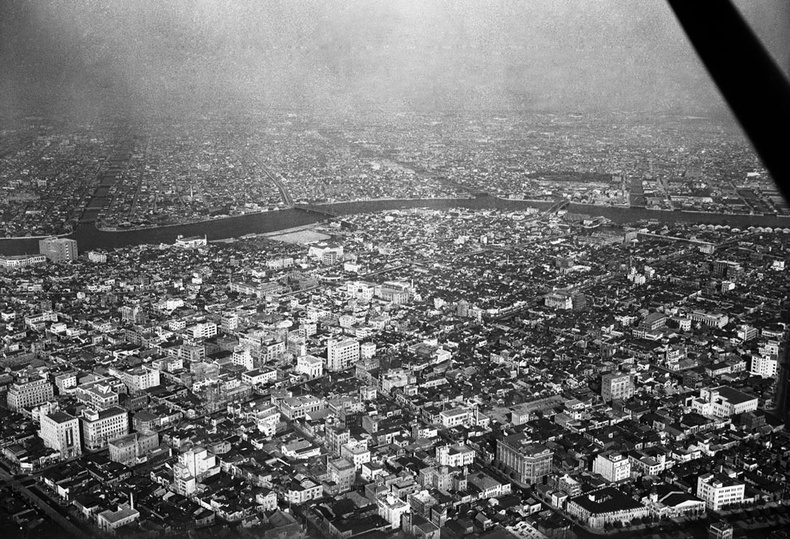 Токио хотын агаараас авсан зураг - 1955