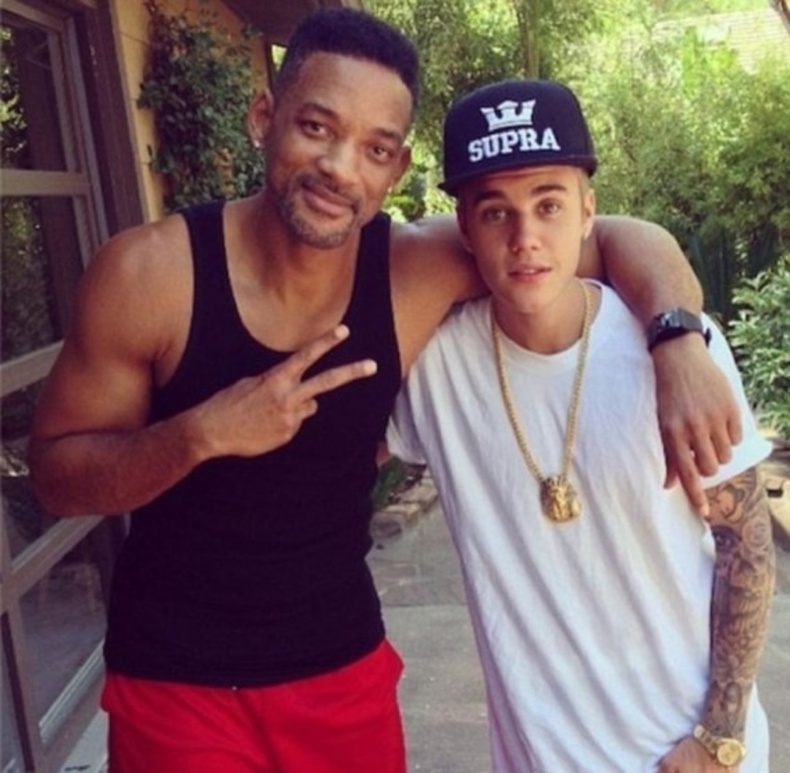 Жастин Бибер болонУилл Смит (Justin Bieber, Will Smith)