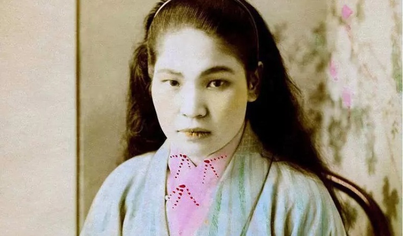 19-р зууны Япон дахь "ойран" буюу биеэ үнэлэгч нарын хөрөг зургууд (30 фото)