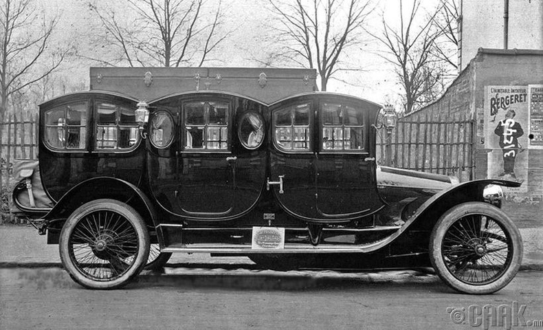 "Лимузин" машин - Франц, 1910 он