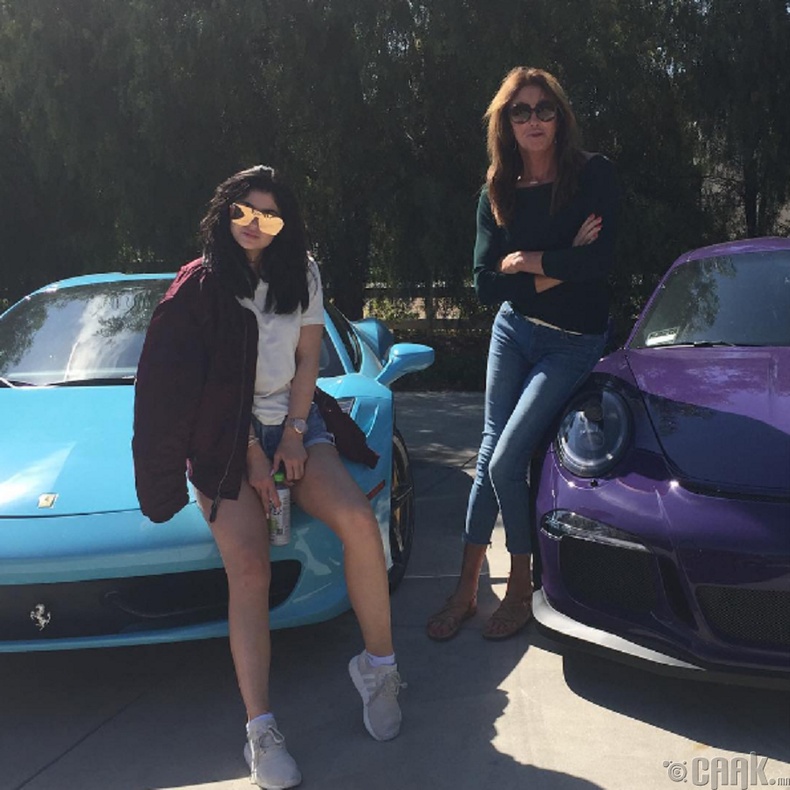 Кайли (Kylie) болон Кейтлин Женнер (Caitlyn Jenner)