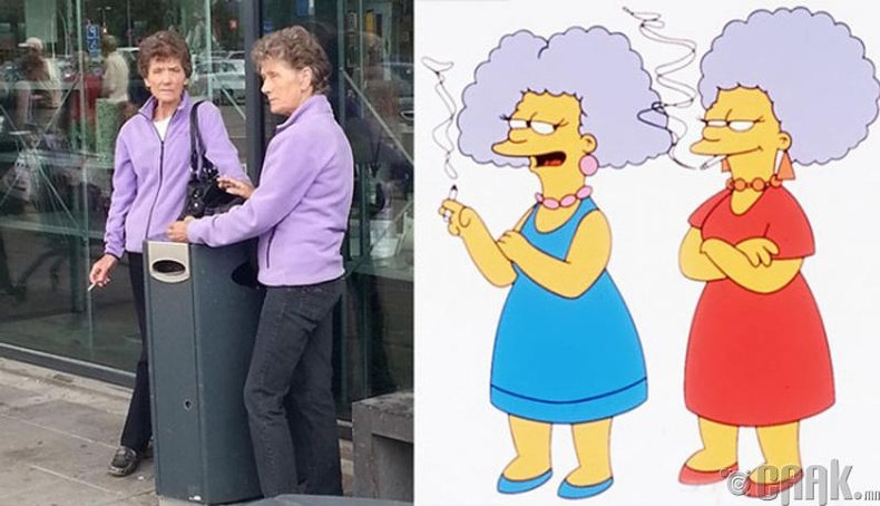 "The Simpsons" - "Selma" болон "Patty"