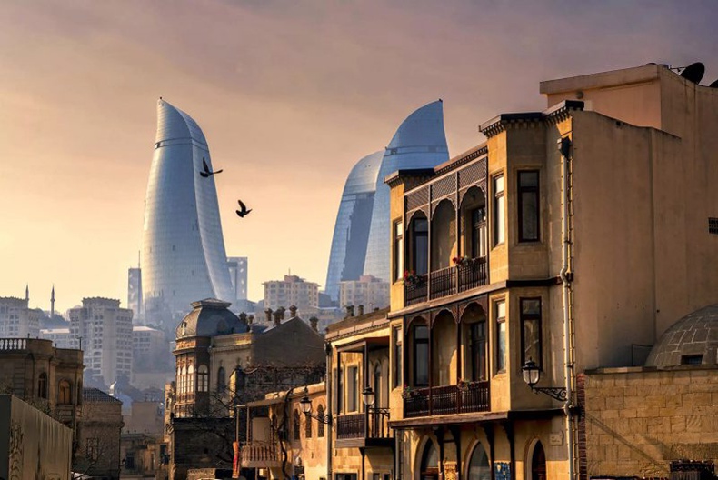 Баку хотын хөгжил - Азербайжан