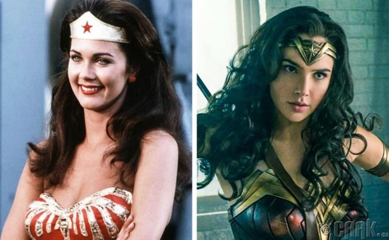 Wonder Woman: Линда Картер, Галь Гадот