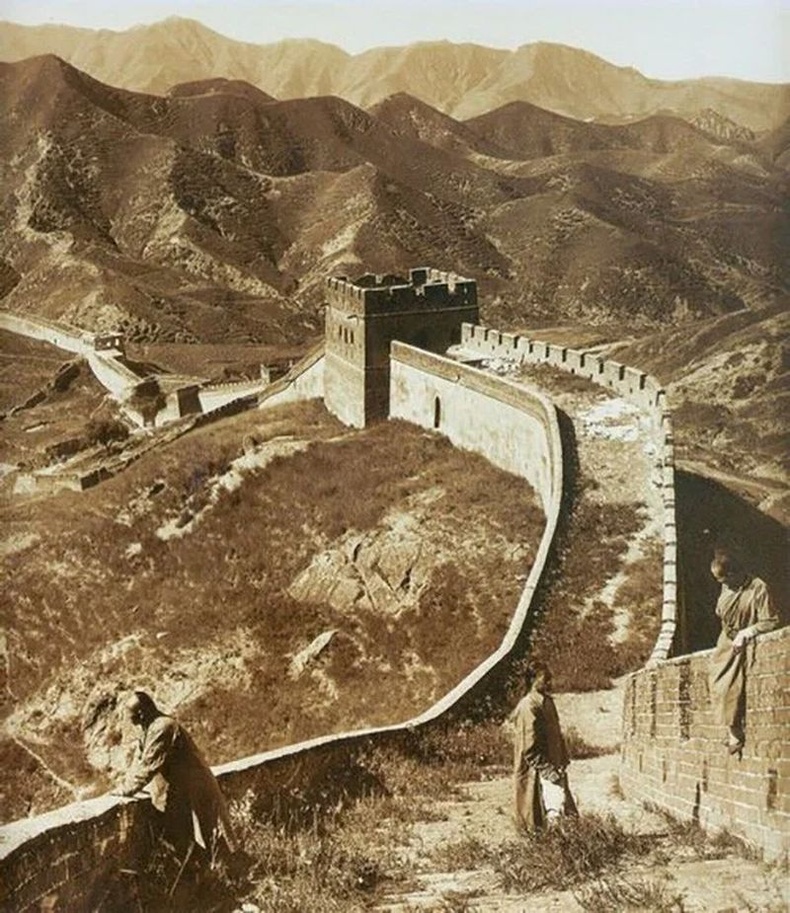 Хятадын цагаан хэрэм сэргээн засварлалтын өмнө, 1907