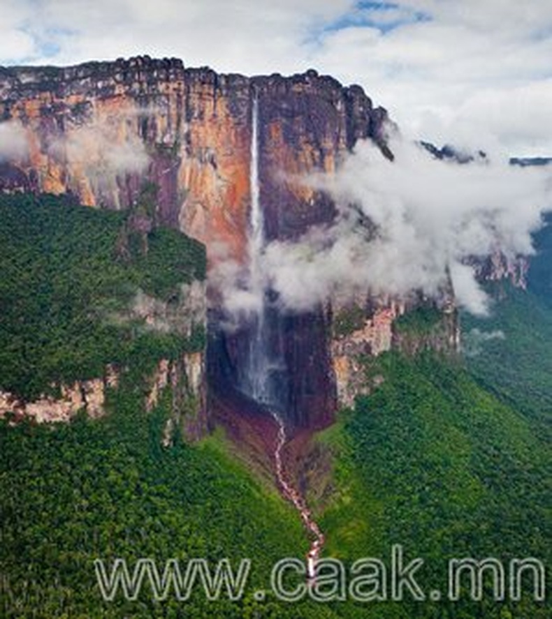 Angel Waterfall – дэлхийн хамгийн өндөр хүрхрээ