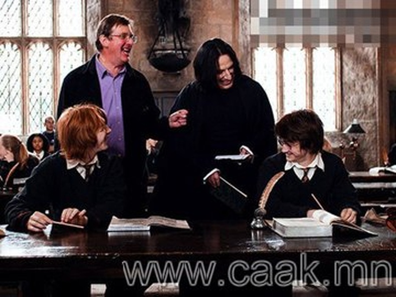 Харри Поттерийн киноны зураг авалтын агшнуудаас