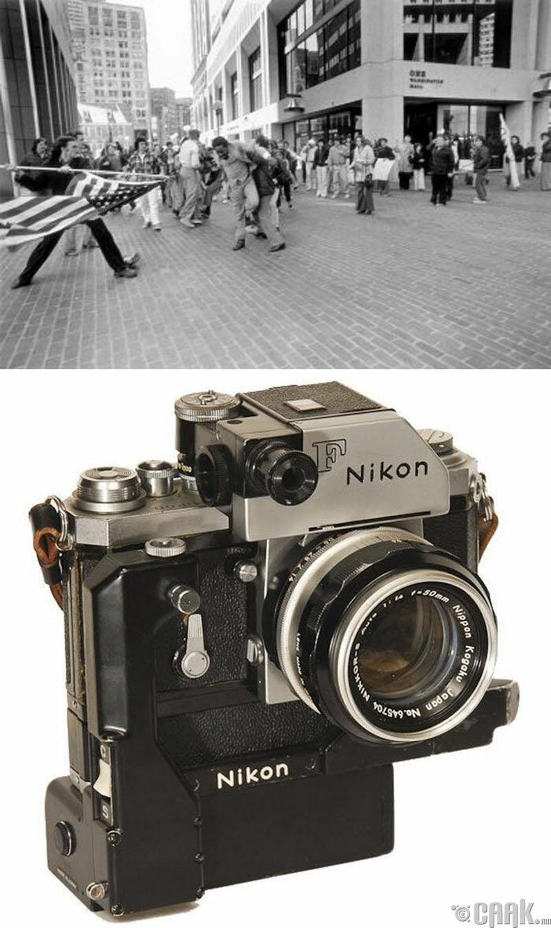 Стэнли Форман, 1976 он. "Nikon F" камер