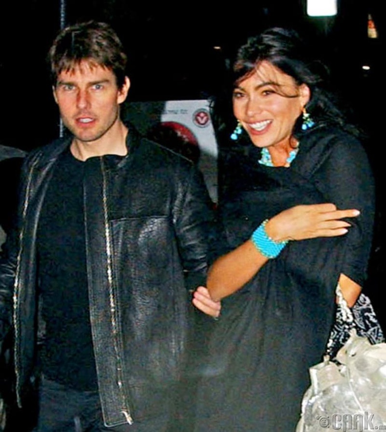 Том Круз (Tom Cruise) болон София Вергара (Sofia Vergara)