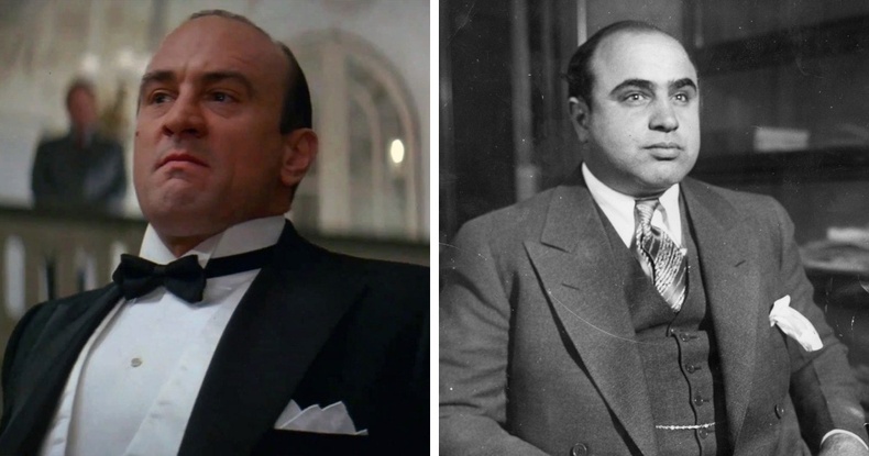 "The Untouchables" (1987), "Capone" (2020)