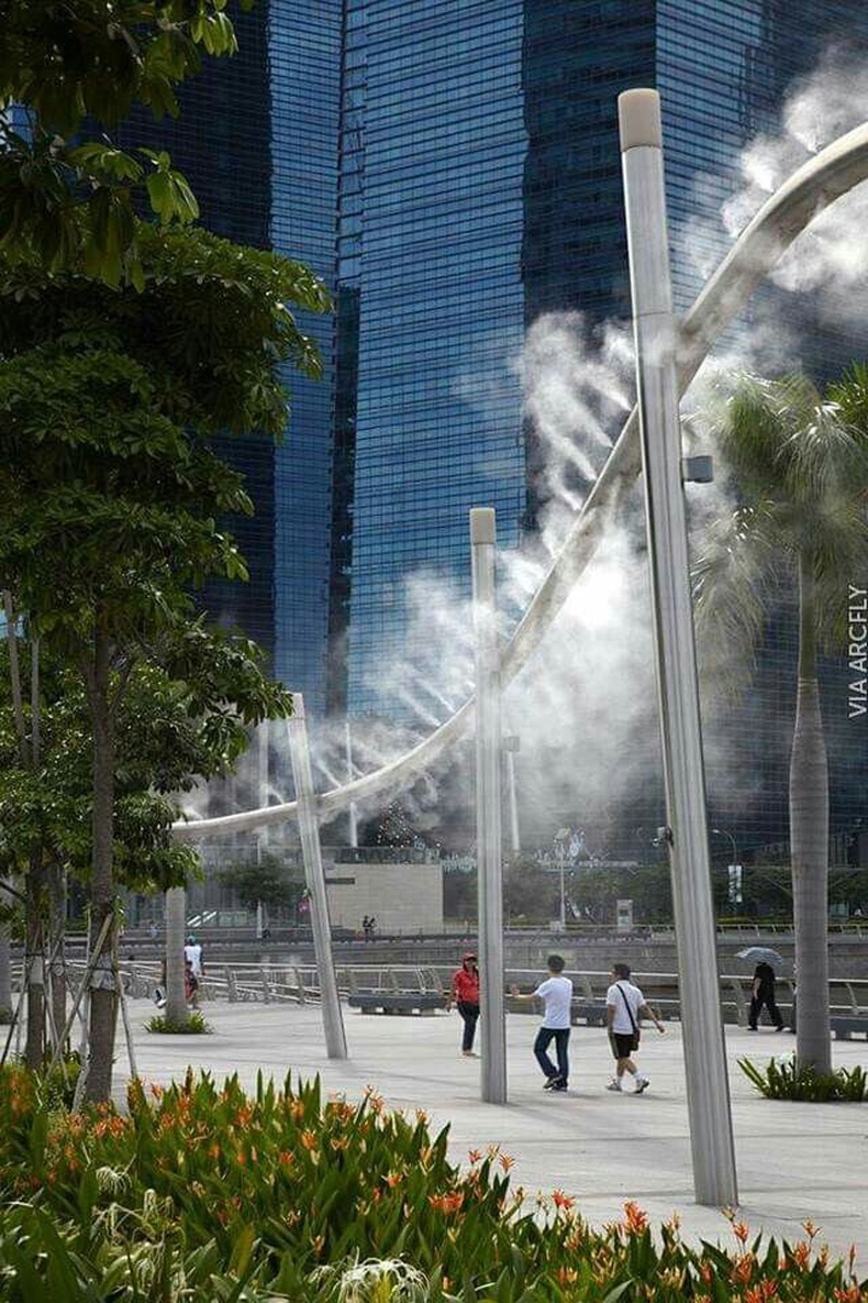Сингапур дахь агаар чийгшүүлэгч шон