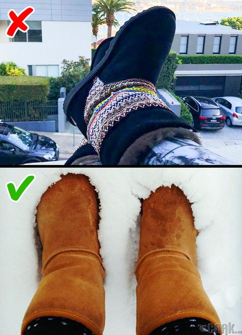 “UGG” гутлыг зөвхөн өвөл л өмсөөрэй