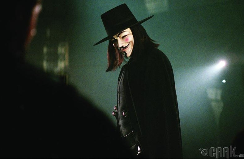 V, "V For Vendetta"