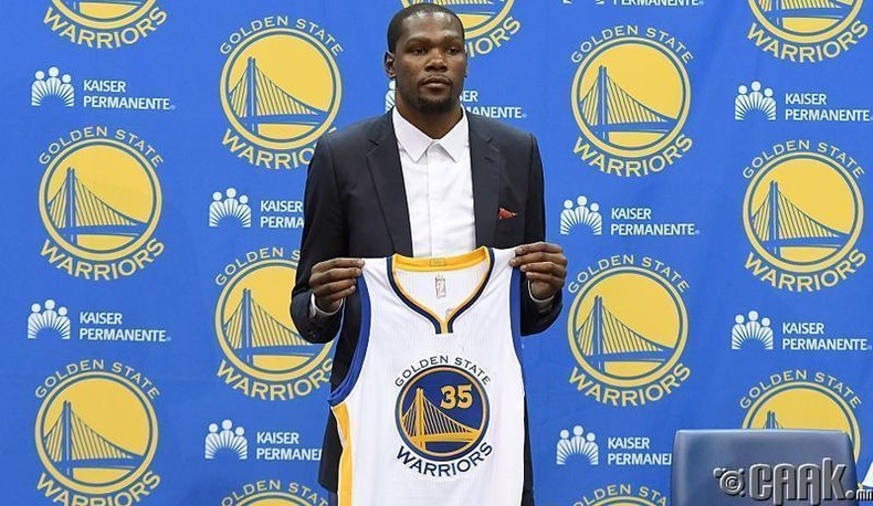 Кевин Дюрант (Kevin Durant) - 56.2 сая доллар