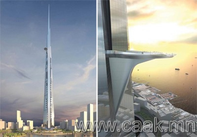 Дэлхийн шинэ хамгийн єндєр барилга Kingdom Tower