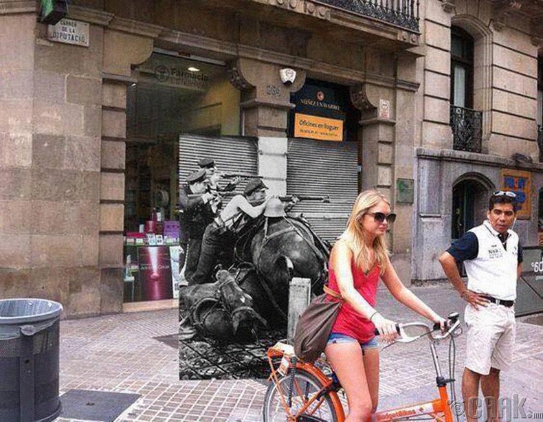 Иргэний дайн дэгдсэн нь, Барселона хот (1936)