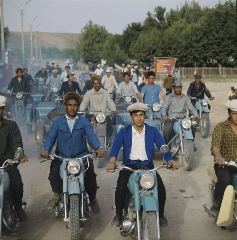 "Киров" хамтралын ажилчид - 1972 он, Туркменистан