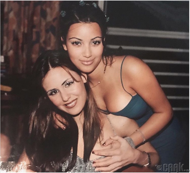 Ким Кардашиан (Kim Kardashian) найзын хамт - 1998 он