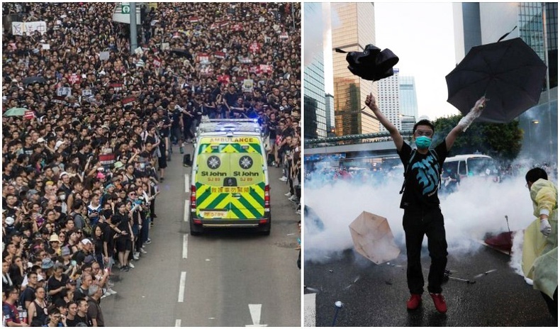Тэмцлийг яаж хийдгийг Хонг Конгчууд дэлхий нийтэд харууллаа