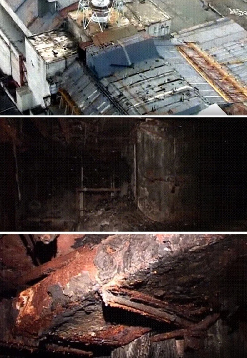 Чернобылийн дэлбэрсэн реактор