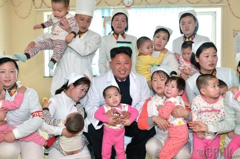 Пхеньян хотын Тэсонгсан эмнэлэгээр зочилсон нь, 2014 оны 5 сарын 19