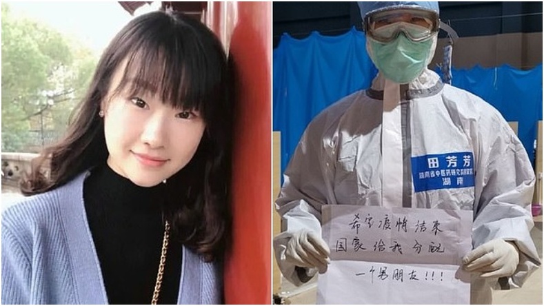Коронавирустэй тэмцэж буй ганц бие сувилагч бүсгүйн Хятадын төрд тавьсан хүсэлт