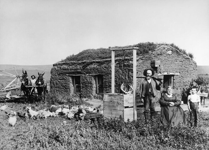 Небраска мужийн оршин суугчид, 1888 он.