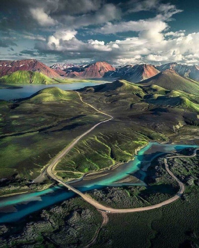 Исландын далайн эрэг орчмын нутаг