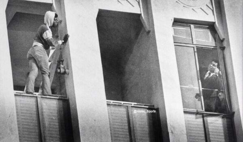 Мухаммед Али нэг хүн амиа хорлохыг завдахаас аварсан нь, 1981 он